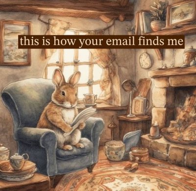 Трус у лямпавым доміку-нары зімой у крэсле ля каміна чытае ліст