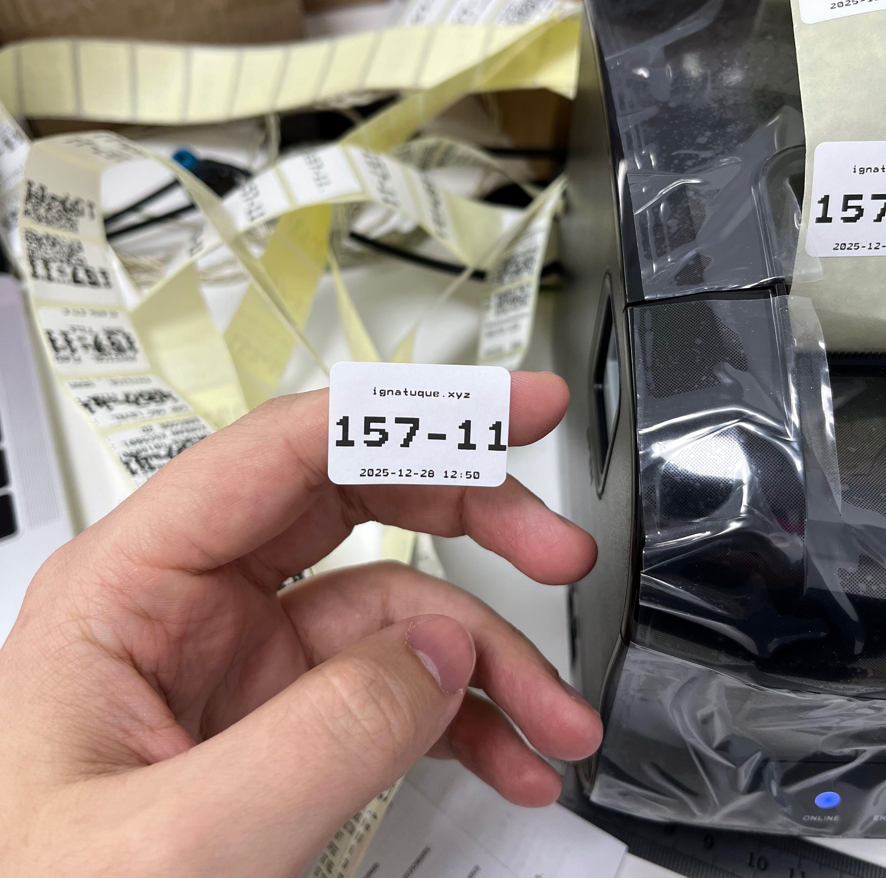 label